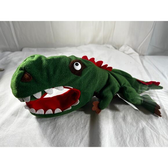 Vintage Tiger Electronics Takara Dinosaur Dino Snapper Plush Stuffed Toy 2000 - Picture 1 of 16